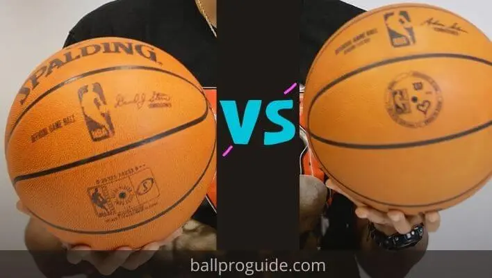 Spalding vs Wilson Basketball Comparison